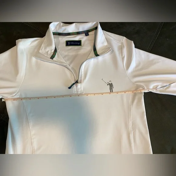 William Murray 1/4 zip chip shot pullover small EUC - Picture 6 of 7